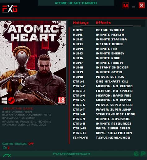 atomic heart trainer|Atomic Heart v1.0